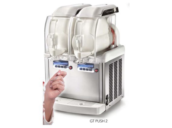 Macchina per gelato Soft GT PUSH 2 vasche.